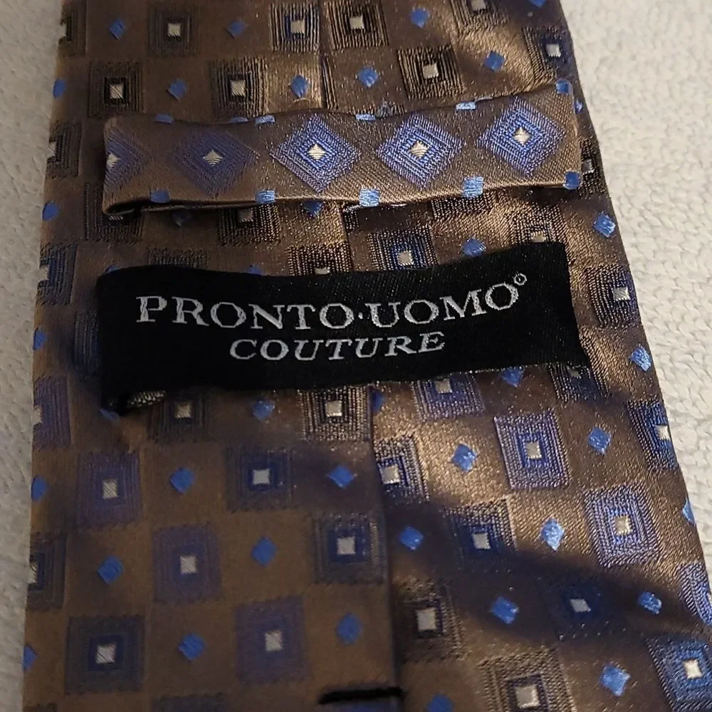 ‎Pronto Uomo all silk tie